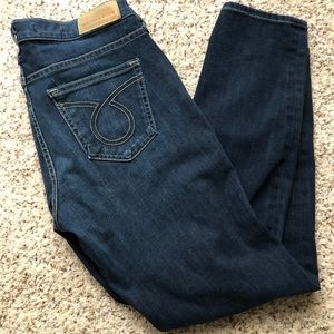 Size 29 Big Star skinny ankle crop jeans